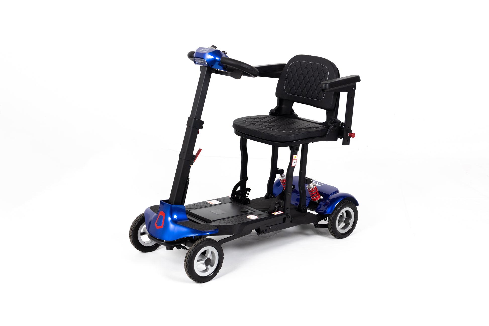 Monarch Mobility Genie Auto Folding Mobility Scooter in Blue