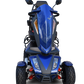 EV Rider Vita Monster Heavy-Duty Mobility Scooter  in Blue