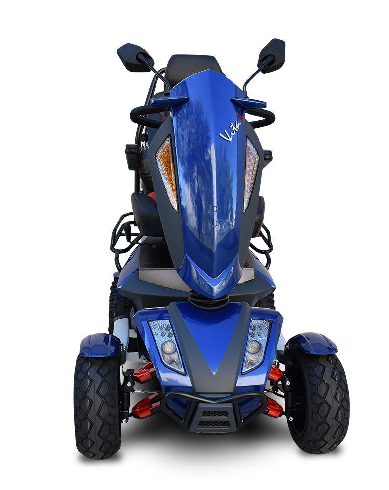 EV Rider Vita Monster Heavy-Duty Mobility Scooter  in Blue