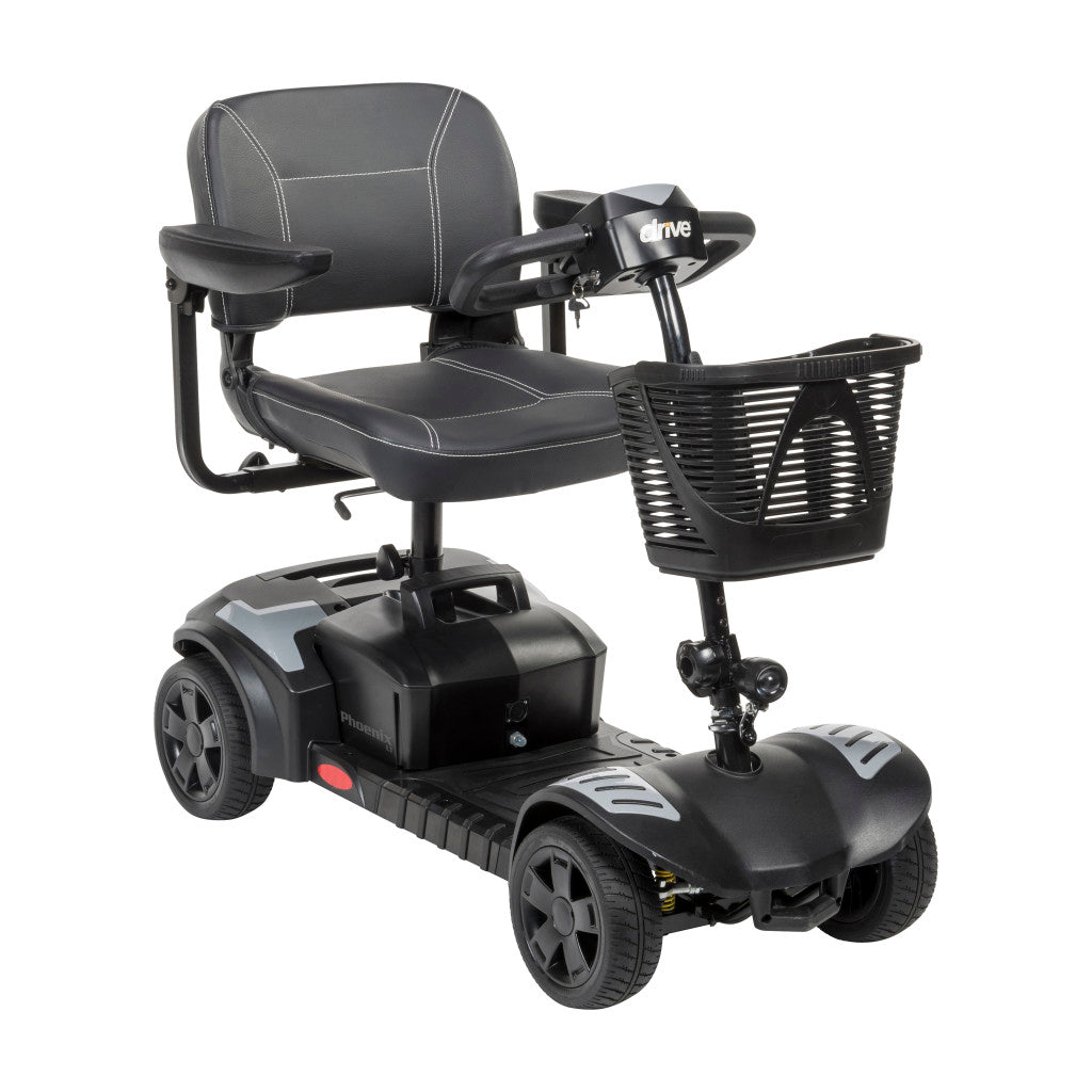 Drive Medical Phoenix LT 4-Wheel Scooter in Grey