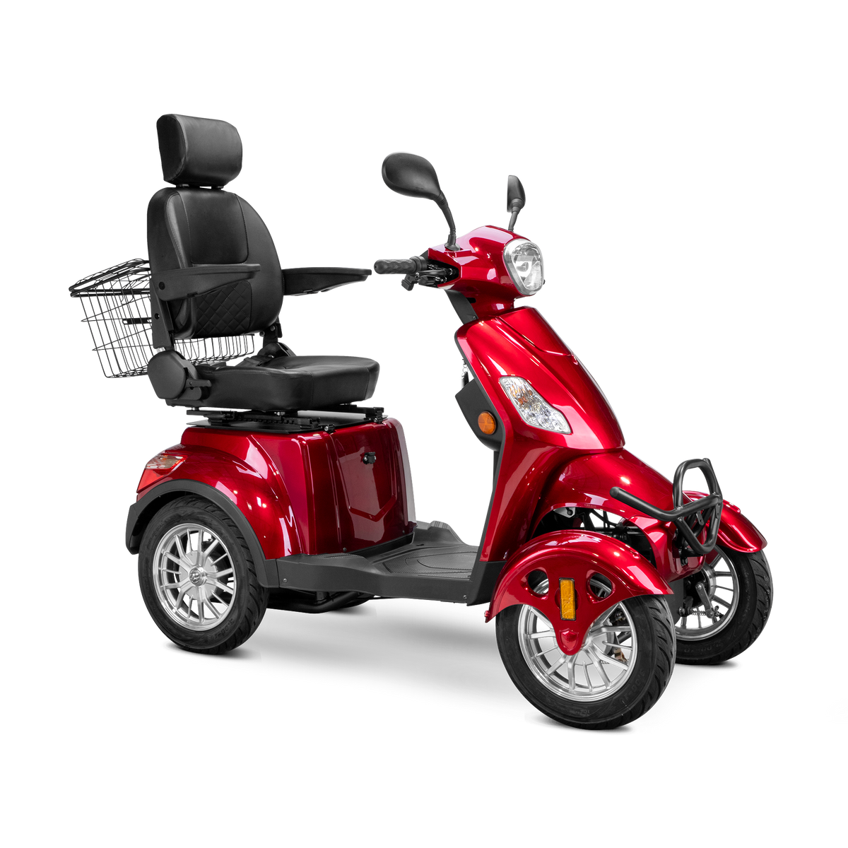 Bespoke Prestige All-Terrain Recreational Mobility Scooter in Red