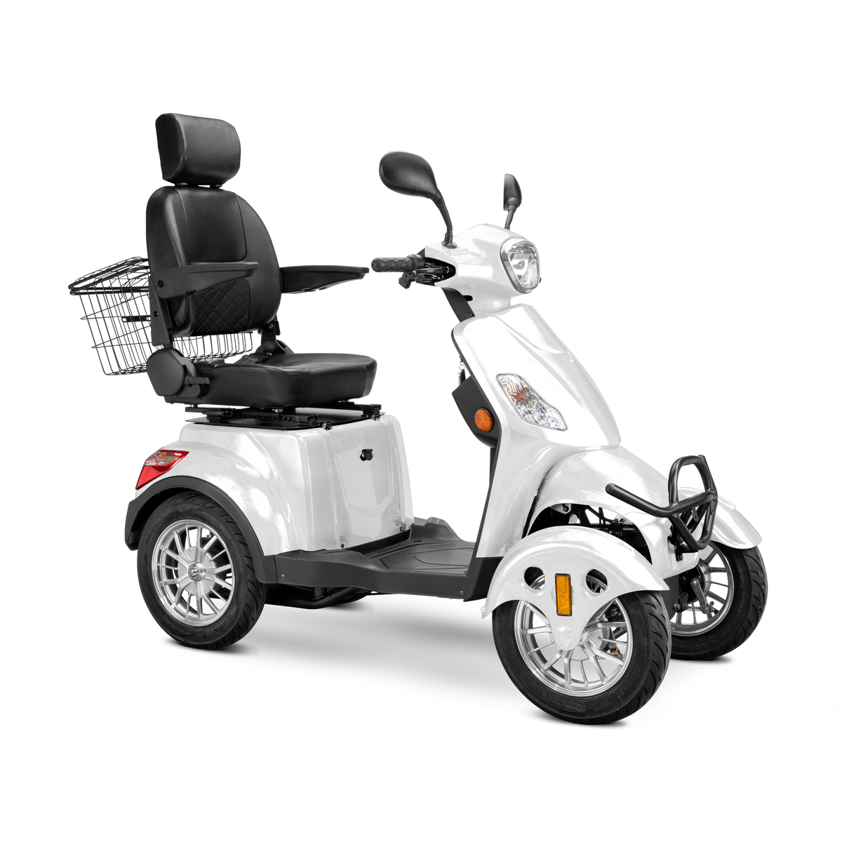 Bespoke Prestige All-Terrain Recreational Mobility Scooter in White