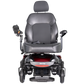 Merits Health Regal Power Wheelchair in Red Front View