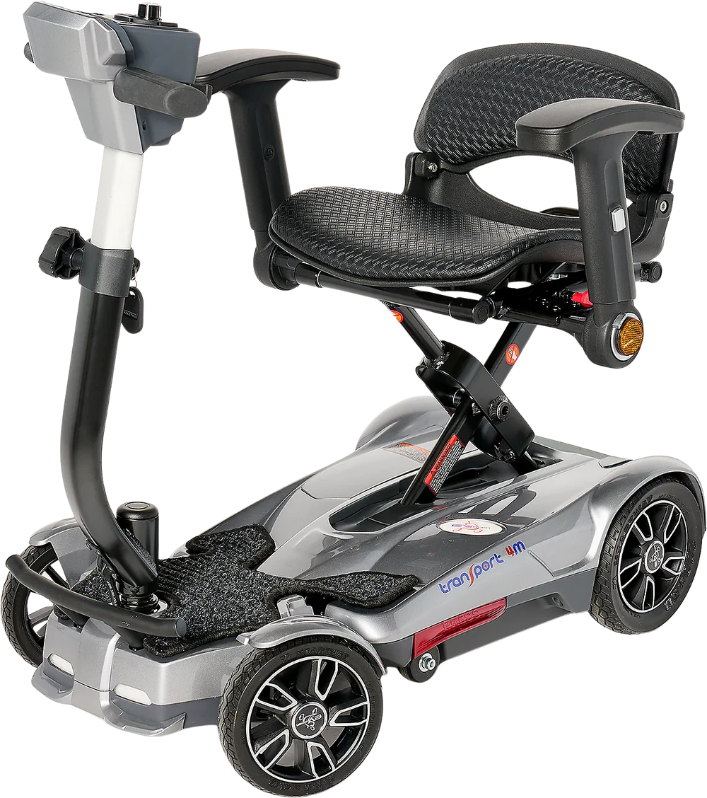EV Rider Transport 4M Optional Armrests in Silver