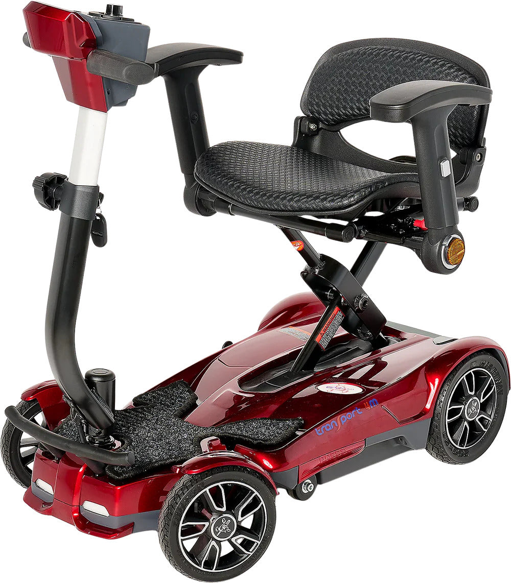 EV Rider Transport 4M Optional Armrests in Red