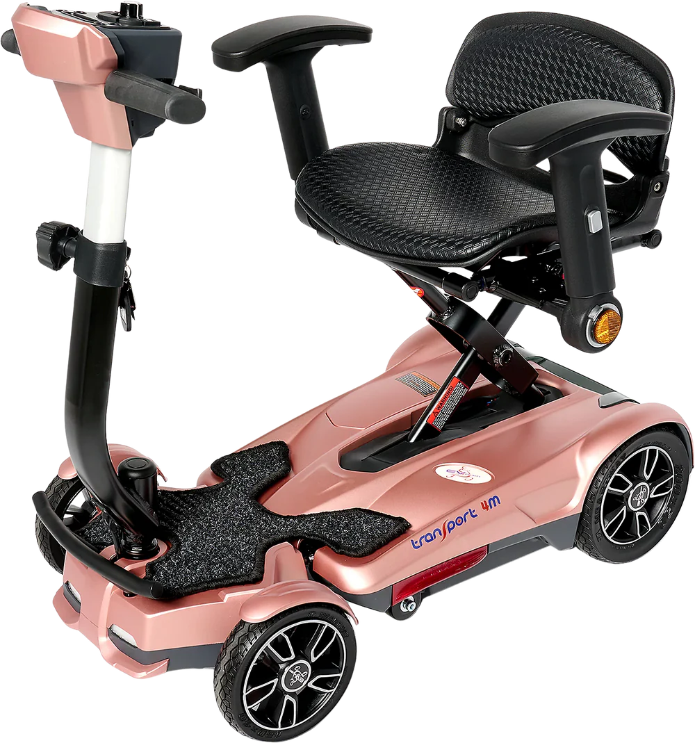 EV Rider Transport 4M Optional Armrests in Gold