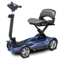 EV Rider Transport 4AF Automatic Folding Travel Mobility Scooter in Blue