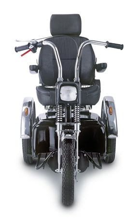 Afikim Afiscooter SE Three Wheel Recreational Mobility Scooter Front View
