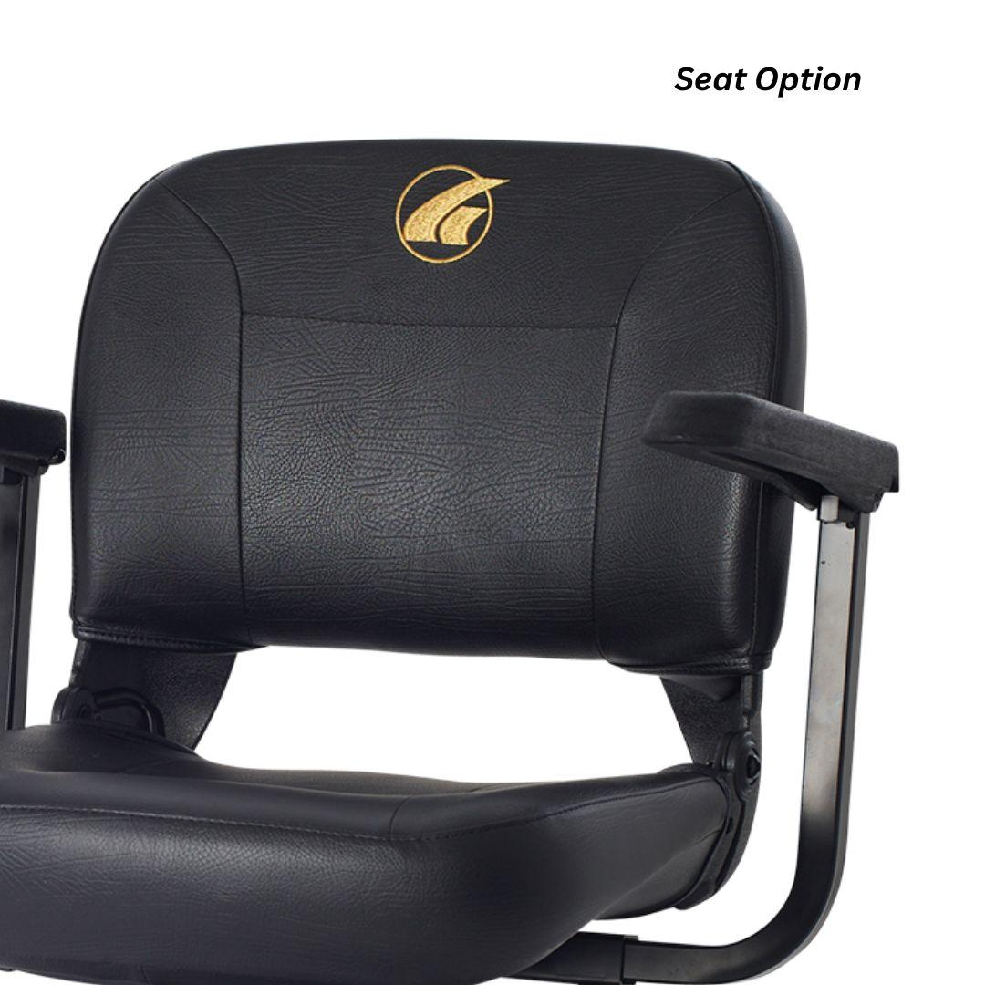 Golden Technologies LiteRider 4-Wheel Travel Mobility Scooter in Blue Optional Seat