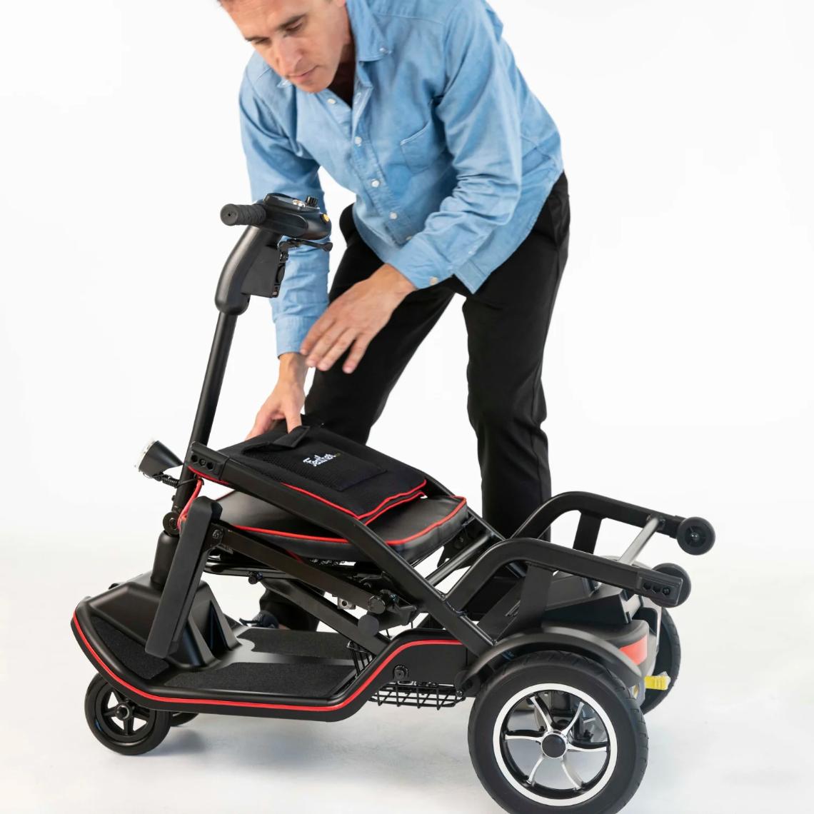Feather Folding Mobility Scooter Man Folding Scooter