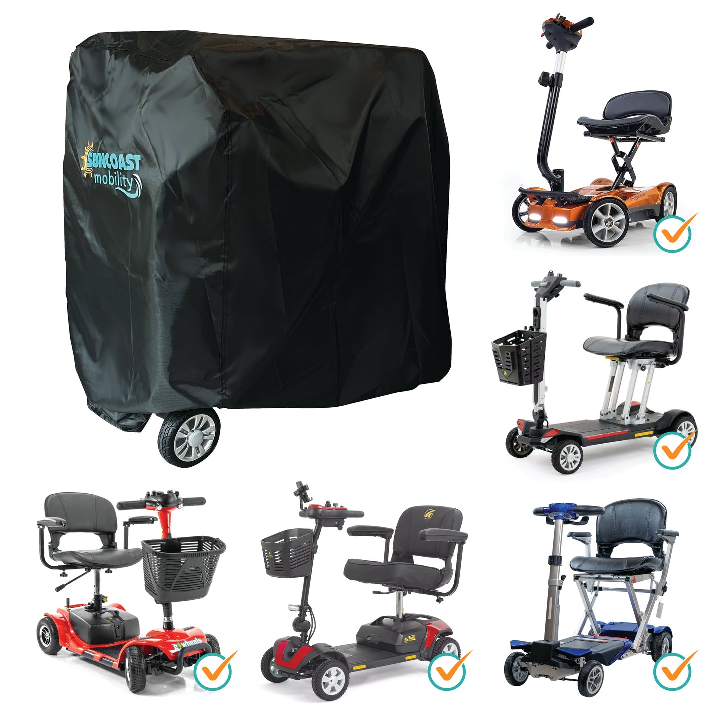 Suncoast Mobility - Durable Mobility Scooter Cover