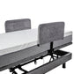 Man Sleeping on Golden Passport Hi Low Adjustable Bed Rails