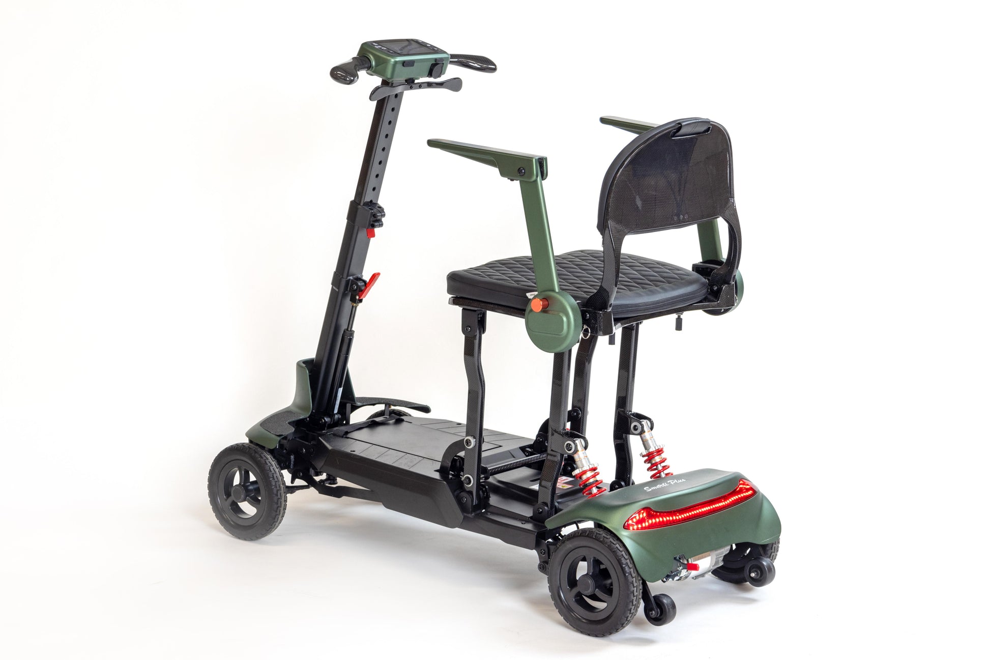 Monarch Mobility Smarti Plus in Green Back/Side View