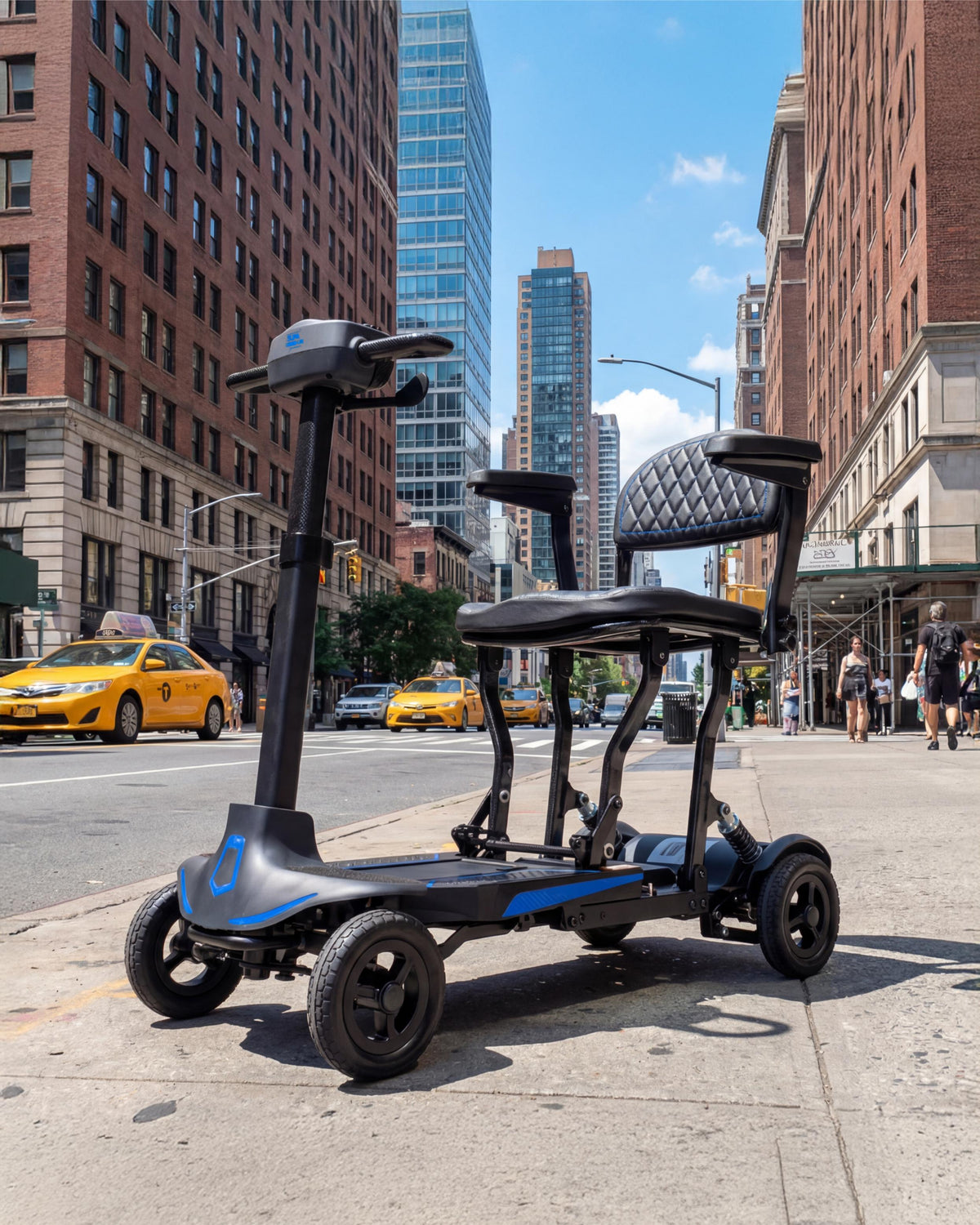 Monarch Mobility Supa Carbon Lite in Grey in City