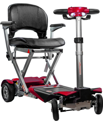 Enhance Mobility Transformer 2 Automatic Folding Mobility Scooter in Red