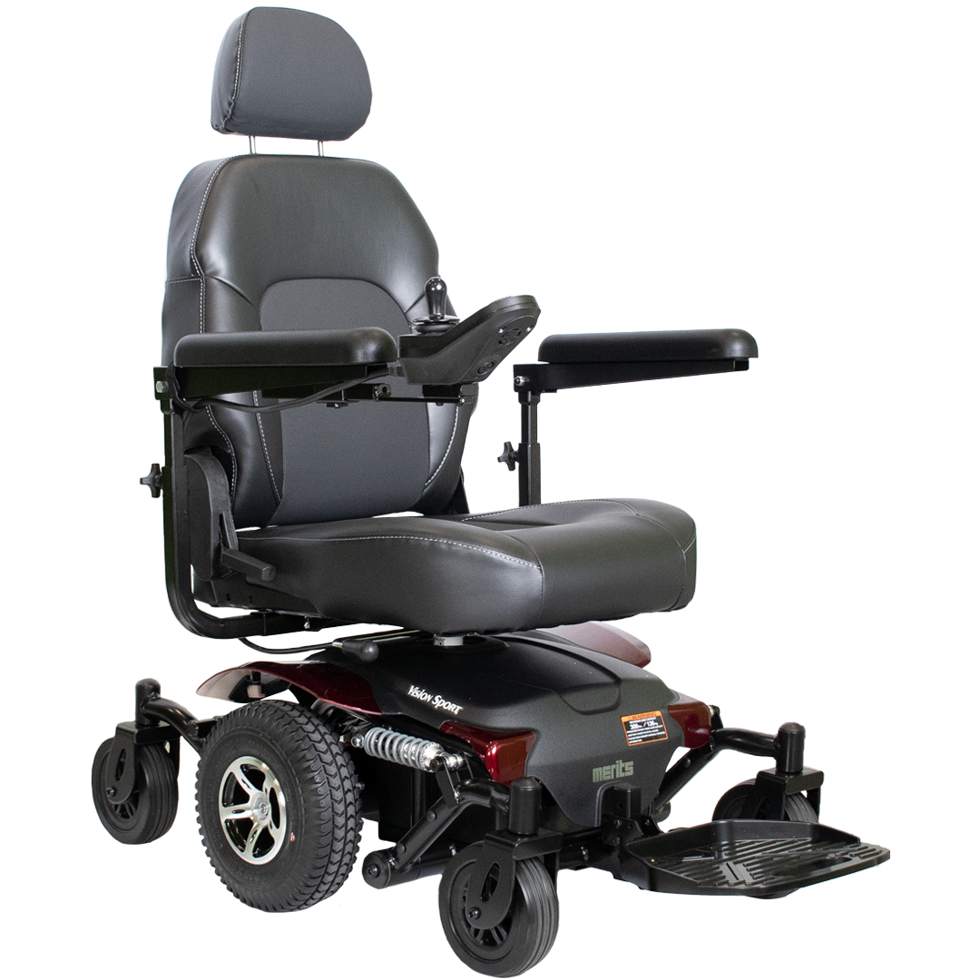 Merits Health Vision Sport P326D in 
Red