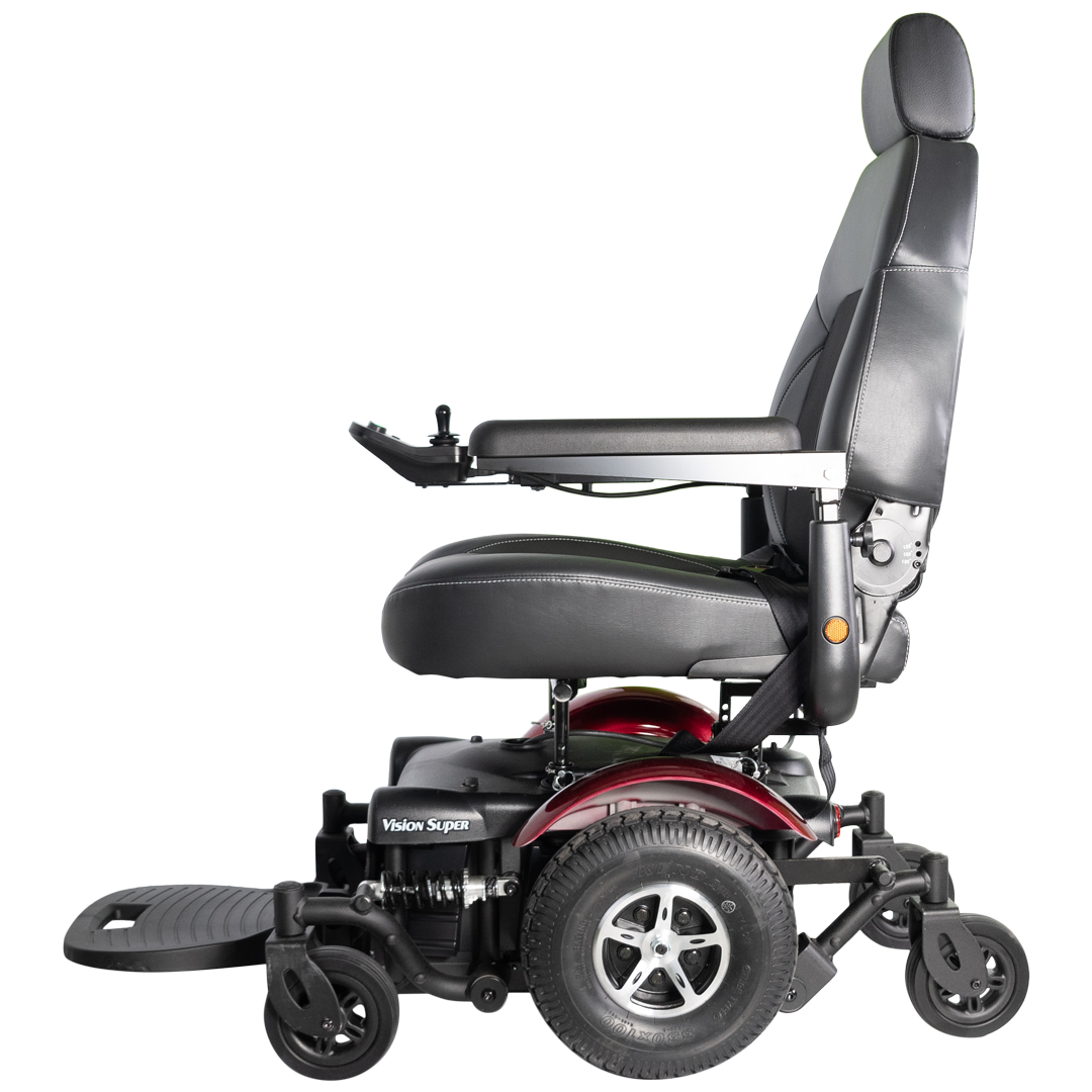 Merits Health Vision Super in Red Side View