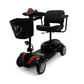 ComfyGo Z-4 Ultra-Light Electric Mobility Scooter With Quick-Detach Frame in Red