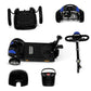 ComfyGo Z-4 Ultra-Light Electric Mobility Scooter With Quick-Detach Frame in Blue Disassembled