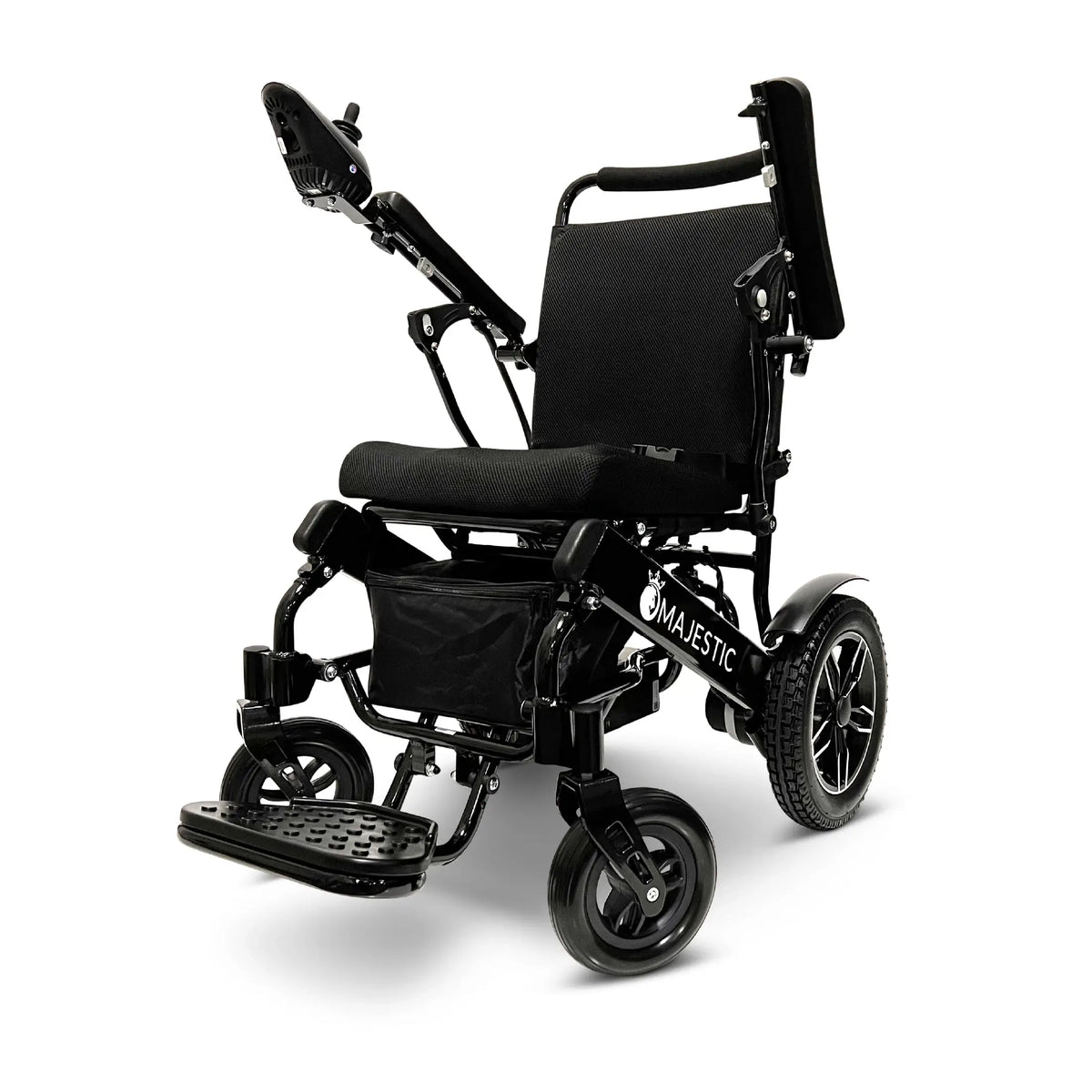 MAJESTIC IQ-8000 Remote Controlled Lightweight Electric Wheelchair in Black