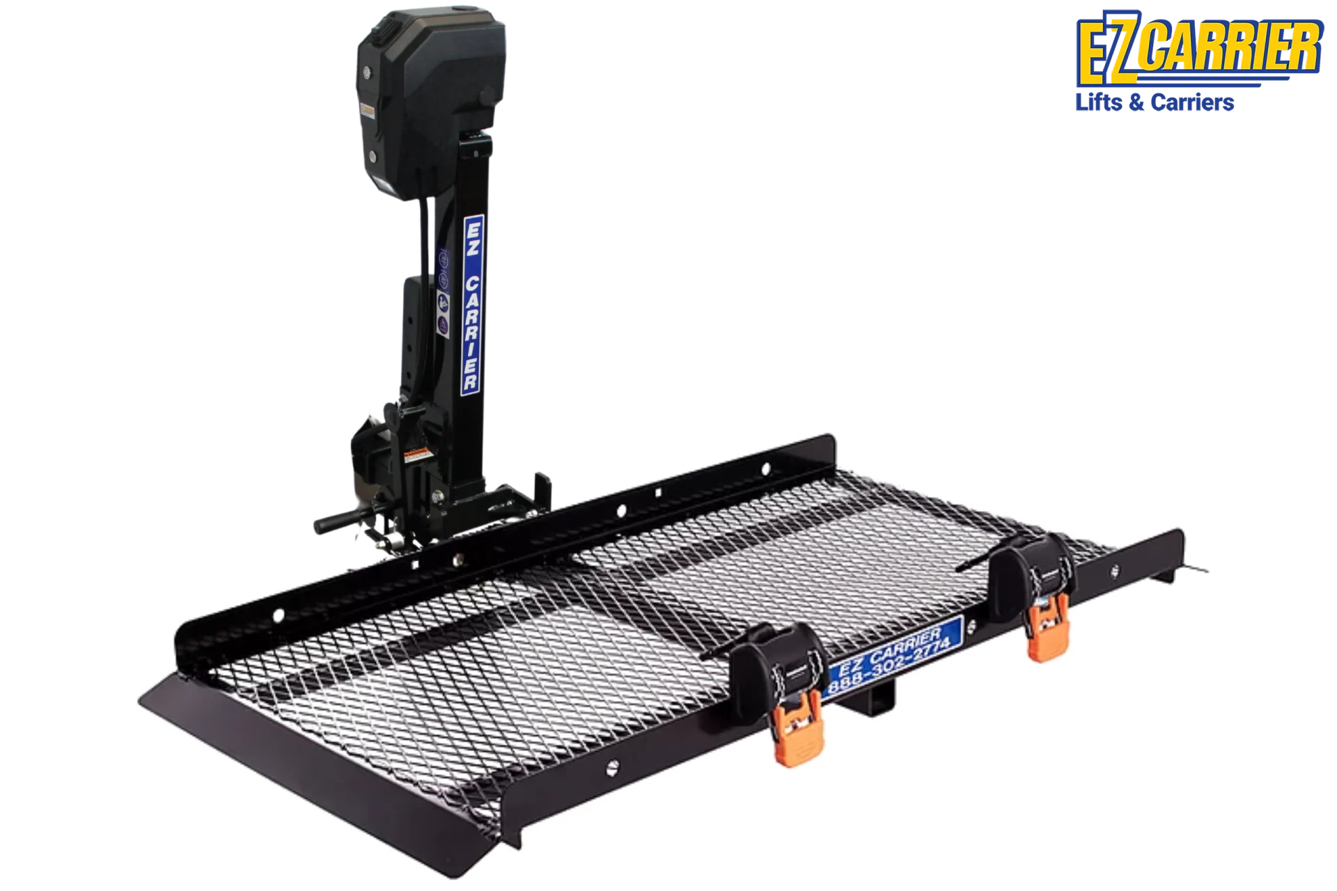 EZ Carrier EZCL: Electric Lift – Manual Fold Up (Semi-Auto)