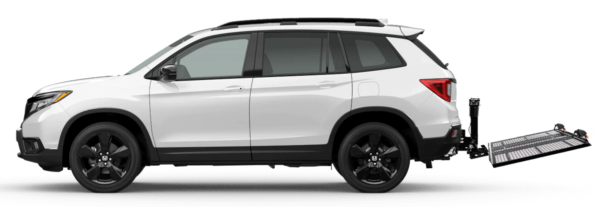 EZ Carrier EZCL: Electric Lift – Manual Fold Up (Semi-Auto) on vehicle