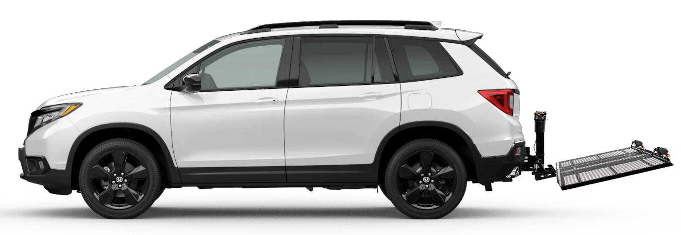 EZ Carrier EZCL: Electric Lift – Manual Fold Up (Semi-Auto) on vehicle