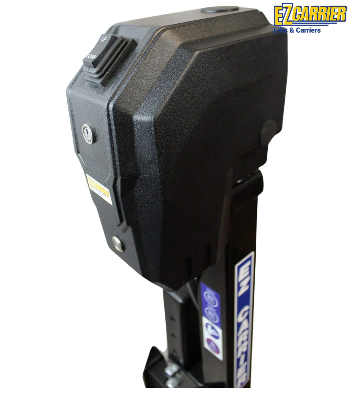 EZ Carrier EZCL: Electric Lift – Manual Fold Up (Semi-Auto)