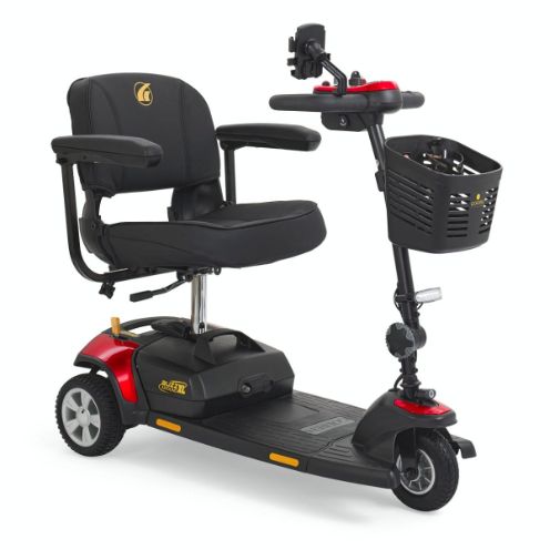 Golden Technologies Buzzaround XLS-HD 3-Wheel in red.