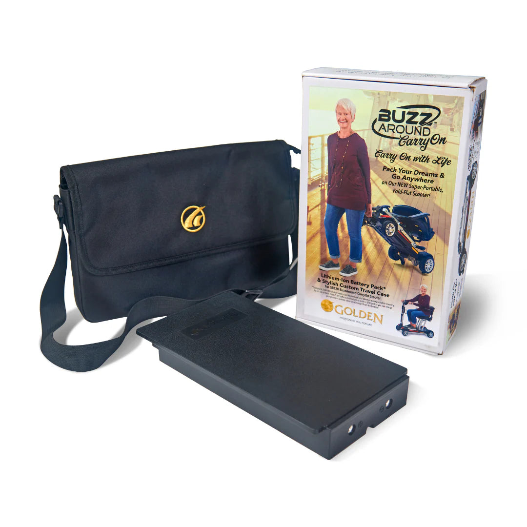 Golden Technologies Replacement Buzzaround CarryOn Mobility Scooter Battery