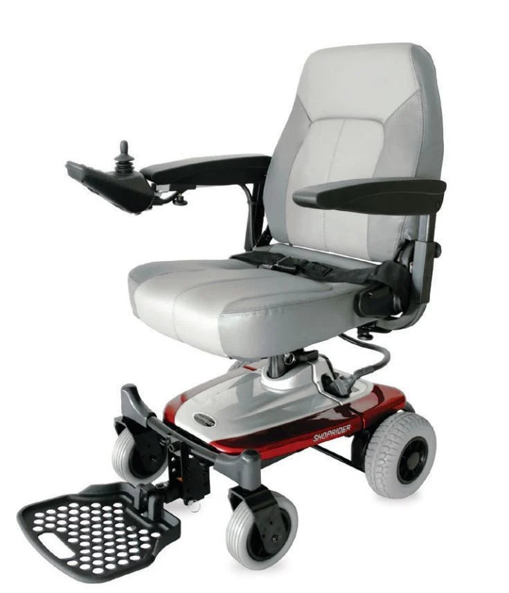 Shoprider Smartie Power Wheelchair in Red