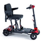 Monarch Mobility Genie Manual Fold Mobility Scooter in Red