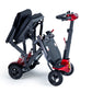Monarch Mobility Genie Manual Fold Mobility Scooter in Red Folding
