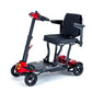 Monarch Mobility Genie Manual Fold Mobility Scooter in Red