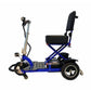 Enhance Mobility Cruze Folding Mobility Scooter in Blue