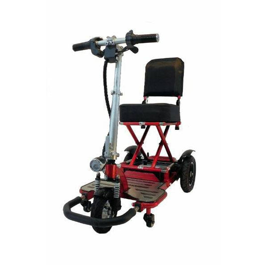Enhance Mobility Cruze Folding Mobility Scooter in Red