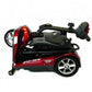 EV Rider Transport M Manual Folding Mobility Scooter Folded in Red