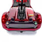 EV Rider Transport M Manual Folding Mobility Scooter Rear in Red