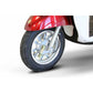 EWheels EW-11 Euro Sport Heavy Duty Mobility Scooter Front Wheel in Red