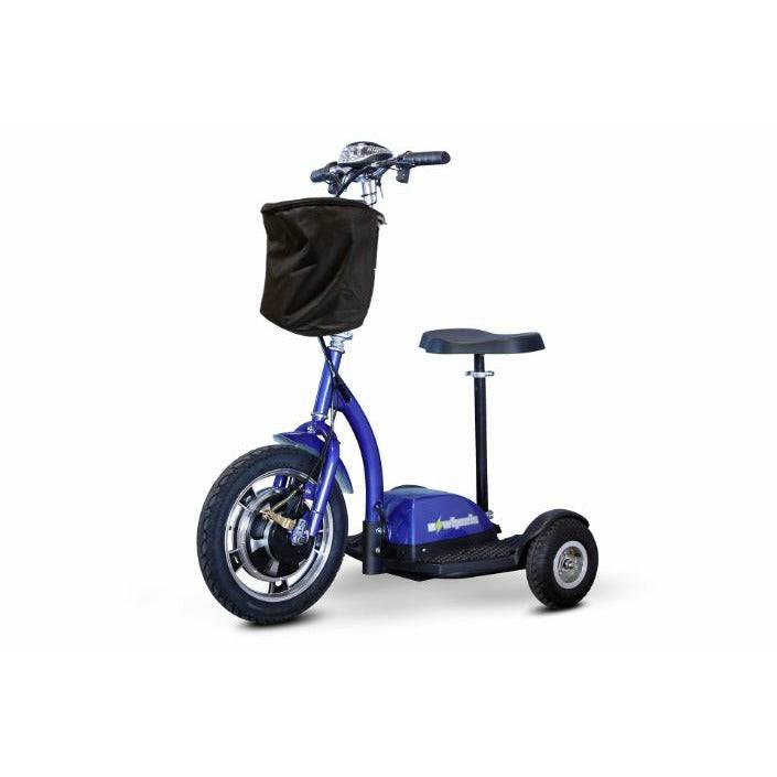 EWheels EW-18 Stand-N-Ride Mobility Scooter in Blue