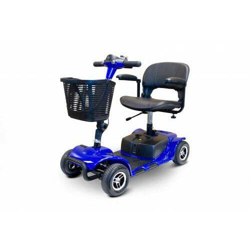 EWheels EW-M34 Travel Mobility Scooter in Blue