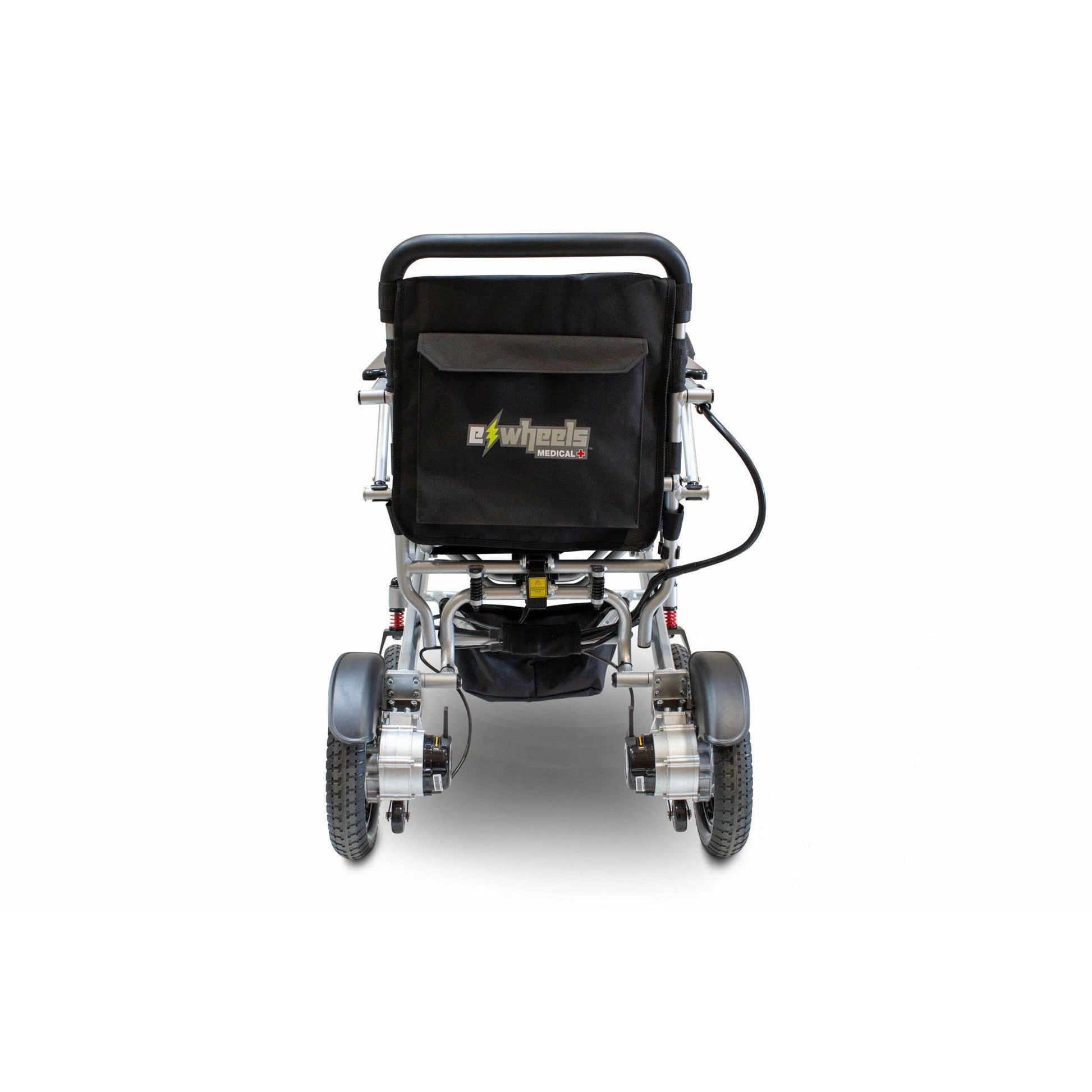 EWheeels EW-M43 Folding Power Wheelchair Rear View
