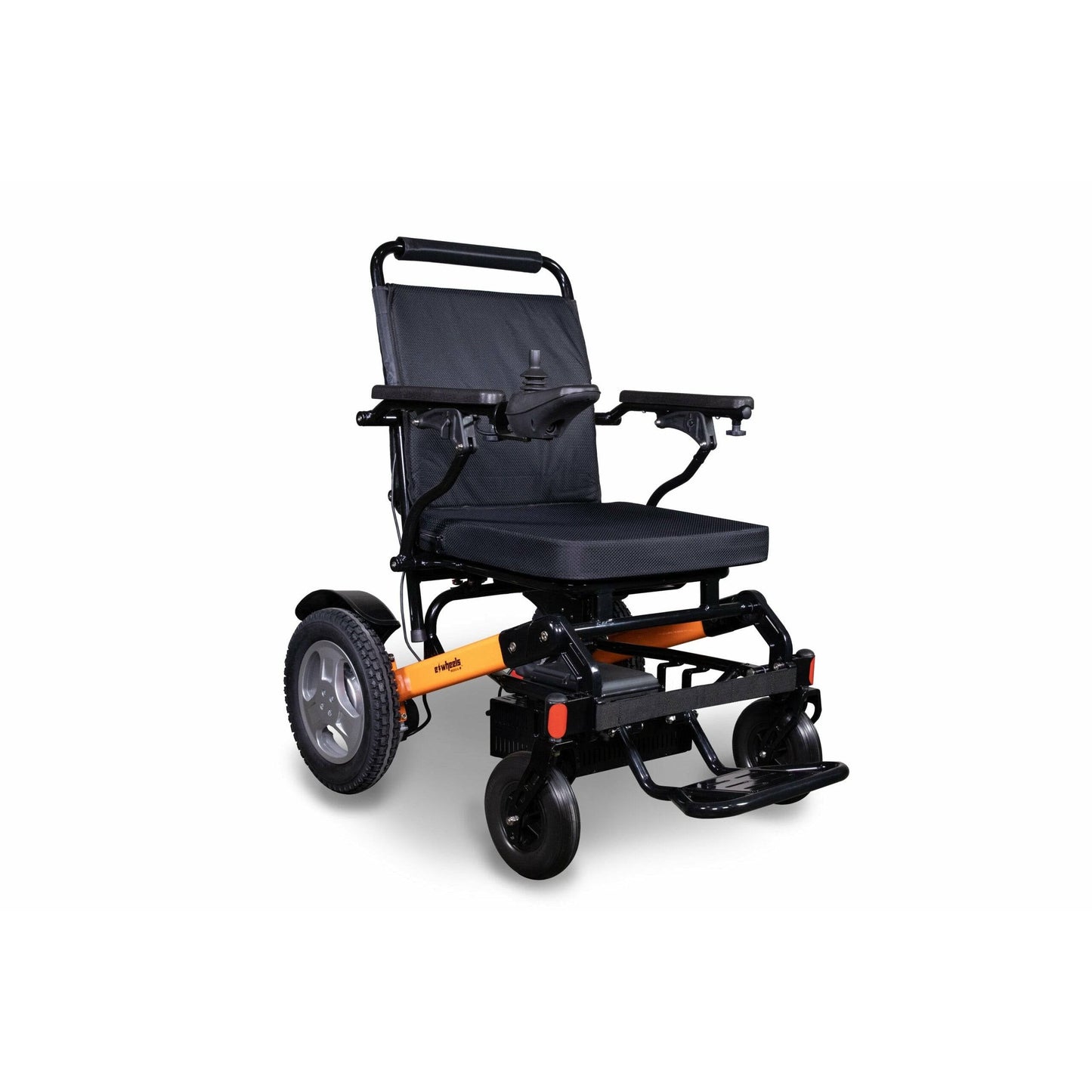 EWheels EW-M45 Folding Power Wheelchair in Orange