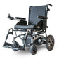 EWheels EW-M47 Folding Power Wheelchair in Silver