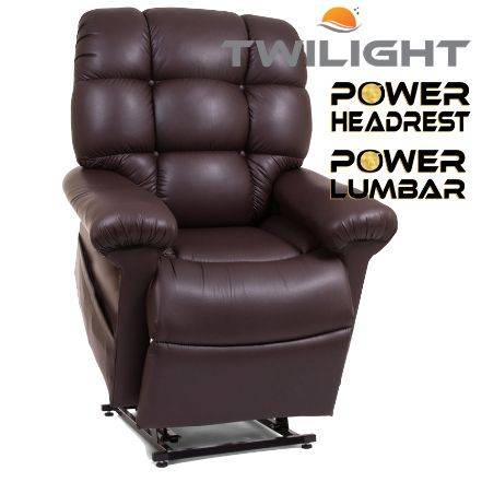 Golden Technologies Cloud PR-515 MaxiComfort and Twilight Lift Chair Recliner with Logo