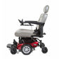Golden Technologies Compass HD Power Wheelchair in Red Side View