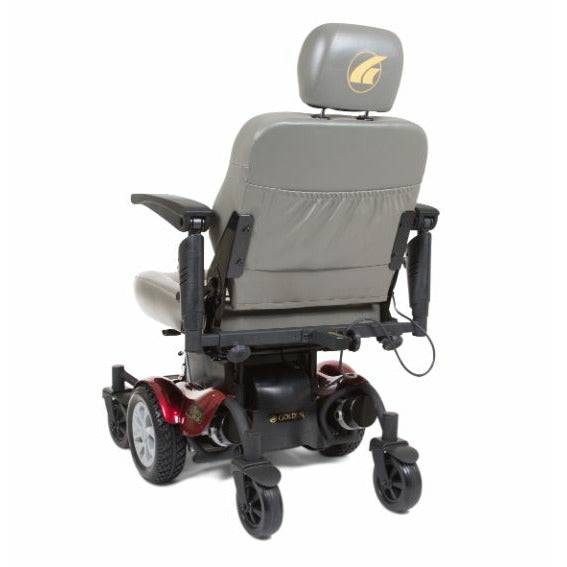 Golden Technologies Compass HD Power Wheelchair in Red Back
