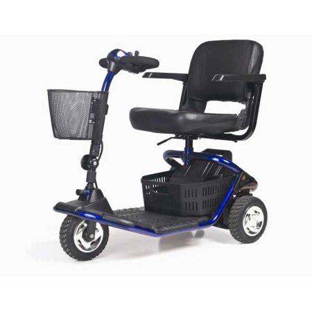 Products Golden Technologies LiteRider 3-Wheel Travel Mobility Scooter in Blue