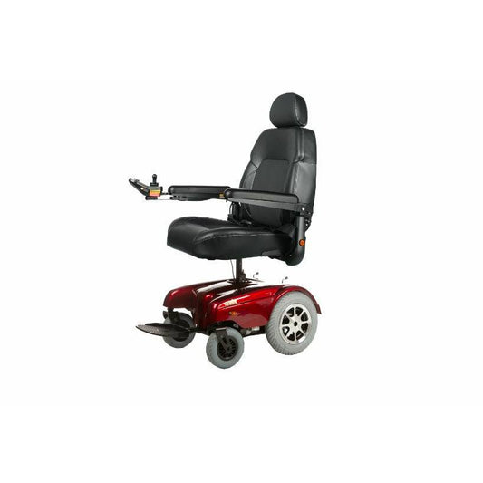 Merits Health Gemini Power Wheelchair in Red