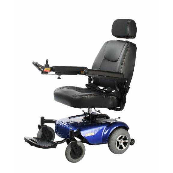 Merits Health Junior Travel Power Wheelchair in Blue